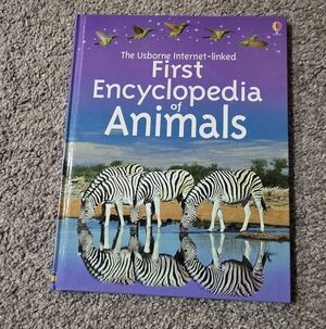 Usborne First Encyclopedia of Animals Book HC